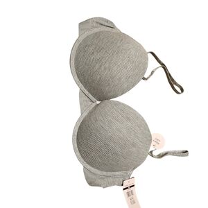 Danskin Underwire Tshirt Bra Light Gray 38C NWT